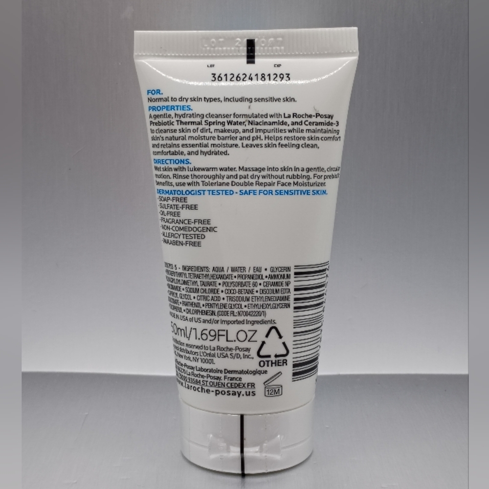 5 For $25 Item🌸 La Roche Posay Toleriane Hydrating Gentle Cleanser - Picture 3 of 3